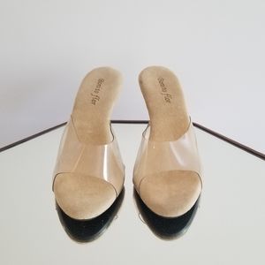 Women Open Toe 3 inch Heel